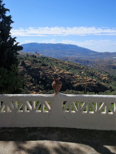 Terraza de la suite de la casa rural Buena Vista