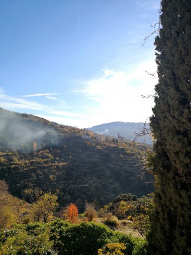 Vistas desde la suite de la casa rural Buena Vista